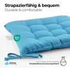 Sitzkissen Stuhlkissen Indoor & Outdoor 4er Set 40x40 cm - Produktbild-Vorschau 2