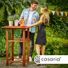 CASARIA® Barový stôl so stoličkou set vonkajší vnútorný Náhľad obrázku produktu 2