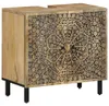 vidaXL Vanity unit 62x33x58 cm masívne drevo mango Náhľad obrázku produktu 8