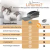 LINUMA® Katzentoilette Edelstahl, Katzenklo, Katzentoilette Produktbild-Vorschau 3