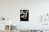 MuchoWow® Textilposter Kranich - Weiß - Rot - Japan 120x160 Produktbild-Vorschau 2