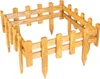 Steckzaun Holz Hellbraun H 20 x B 59,5 cm 4 Stück Produktbild-Vorschau 7