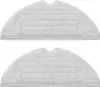 Two gray cleaning pads for a robot vacuum cleaner are shown against a white background. Produktbild-Vorschau