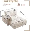 STILVORA Ecksofa Relaxsofa Loungesofa mit Becherhaltern&USB Produktbild-Vorschau 7