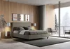 ITYHOME - Gepolstertes Bett ohne Lattenrost 140x200 mit Produktbild-Vorschau 4