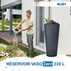 4rain Réservoir VASO 2en1 220L graphite avec robinet PE Voir les images du produit 9