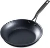 A black frying pan with a gray handle is shown against a white background. Produktbild-Vorschau
