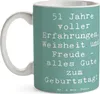 Mr. & Mrs. Panda Kaffeetasse Spruch 51. Geburtstag - Produktbild-Vorschau 3