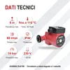 AVANSA 25-6/180 Circolatore per riscaldamento 230 V – DN25 Anteprima dell’immagine prodotto 3