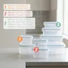 Relaxdays Frischhaltedose mit Deckel, 8-tlg. Set, Produktbild-Vorschau 4