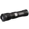 A black National Geographic flashlight is shown against a white background. Produktbild-Vorschau