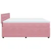 Boxspringbett mit Matratze Rosa 180x200 cm Samt Produktbild-Vorschau 7