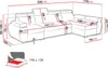 MIRJAN24 Ecksofa Boston LCP, Stilvoll Eckcouch mit zwei Produktbild-Vorschau 5