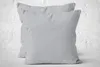2er Set Renforcé UNI Kissenhüllen 80x80 cm Kopfkissen Produktbild-Vorschau 2