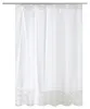 Duschvorhang Landhausstil 1 Stück, Weißer Shabby Chic Produktbild-Vorschau 1