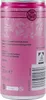 A close-up of a pink beverage can with decorative patterns and text. Produktbild-Vorschau