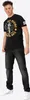 Herren T-Shirt normale Passform DANBURY Black/Multicolour L Produktbild-Vorschau 4