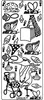 Kreativsticker 10x23cm Motiv 24 VE=5 Stück silber Produktbild-Vorschau 2
