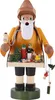 Spielzeughändler (18cm) Räuchermann von KWO Produktbild-Vorschau 2