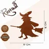 Rostikal Kleine Hexe 16 x 19 cm Hängedeko Halloween Produktbild-Vorschau 2