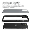 Accezz Rugged Frosted Back Cover iPhone 14 - Schwarz Produktbild-Vorschau 2