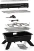 Princess 112252 Barbecue ibrido Nero Anteprima dell’immagine prodotto 14