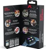 The image shows the back of a product box for a kids' smartwatch, detailing its features with text and illustrations. Náhled obrázku produktu