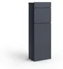 Boîte aux lettres sur pied Relaxdays, design moderne, H x l Voir les images du produit 8
