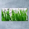 Wanduhr aus Glas – 60x30 cm - Glasbild - Glasuhr - Produktbild-Vorschau 2