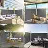 Seitenmarkise Ausziehbar Balkon Anthrazit Sonnenschutz Produktbild-Vorschau 4