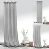 heimtexland ® Vorhänge Uni Voile einfarbig transparent Produktbild-Vorschau 1