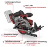 Einhell TP-CS 18/136-C – akumulátorová ručná kotúčová píla Náhľad obrázku produktu 4