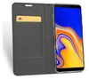 A smartphone in a flip case with a card slot. Produktbild-Vorschau