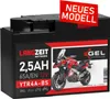 LANGZEIT YTR4A-BS GEL Roller Batterie 12V 2,5Ah 65AEN, 12V Produktbild-Vorschau 1