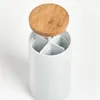 Ständer für Wattestäbchen in Ohren, Kosmetik-Organizer weiß Produktbild-Vorschau 7