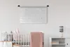 MuchoWow® Wandteppich Wandbehang Wand - Weiß - Farbe 90x60 Produktbild-Vorschau 2