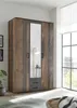 Kleiderschrank Ellis 120cm mit 3 Türen 2 Schubladen und Produktbild-Vorschau 3