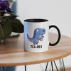 Tea-Rex Emaille Tasse Schwarz Lustig Dino Tee Teetrinker Produktbild-Vorschau 4