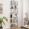 vidaXL Artisan dubová knihovna 60 x 24 x 203 cm materiál na Náhled obrázku produktu 4