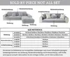 Stickte Sofabezug,90x160cm Couchbezug,2 Sitzer,Dicke Sofa Produktbild-Vorschau 6