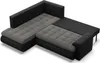 Links Ecksofa mit Schlaffunktion Foresta, Ottomane, Produktbild-Vorschau 4
