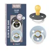 BIBS Colour Glow Schnuller 2er-Pack, BPA-frei. Leuchtet im Produktbild-Vorschau 1
