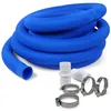 SET> 6,00m Schwimmbad Schlauch, blau Ø 38mm Produktbild-Vorschau 1
