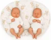 Bobono Coussin d'allaitement pour jumeaux beige 100% coton Voir les images du produit 1