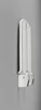 A close-up side view of a white wall-mounted shower seat. Produktbild-Vorschau