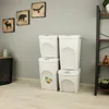 Poubelles- Set de 4 poubelles 120 L Système de tri sélectif Voir les images du produit 7