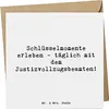 Mr. & Mrs. Panda Grußkarte Spruch Justizvollzugsbeamte Produktbild-Vorschau 1