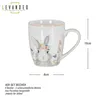 4er Set Osterbecher Osterhase Kaffeetasse Ostern Porzellan Produktbild-Vorschau 2