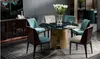 Stuhl Blau Esszimmer Moderne Stühle Design Möbel Luxus Produktbild-Vorschau 2