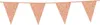 Glitzer Wimpelkette roségold 6m Produktbild-Vorschau 1